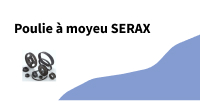Poulie à moyeu