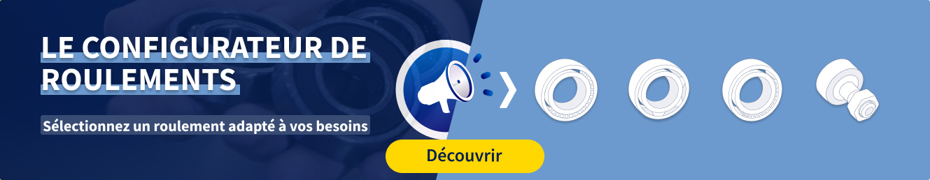 Le configurateur de roulement pour des roulements adaptés