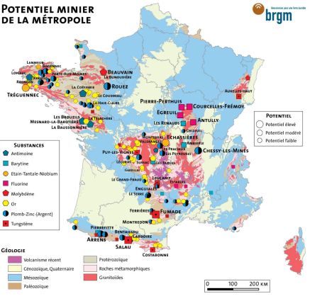Métiers d'extractions - carrières - mines - sablières