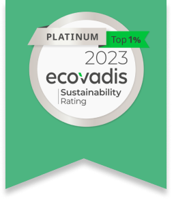 Lebon médaille platinum eccovadis 2023