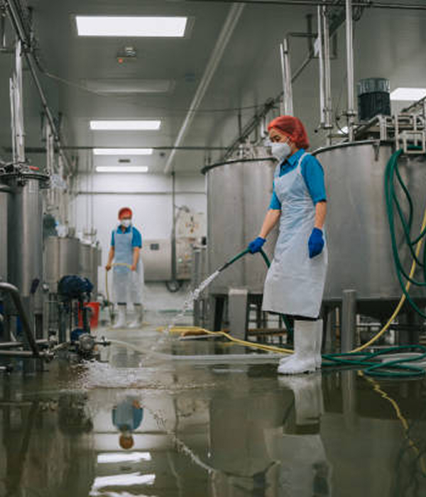 Processus de lavage industriel
