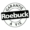 logo de la garantie à vie roebuck