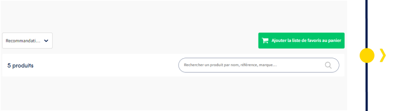 Partagez vos listes de favoris
